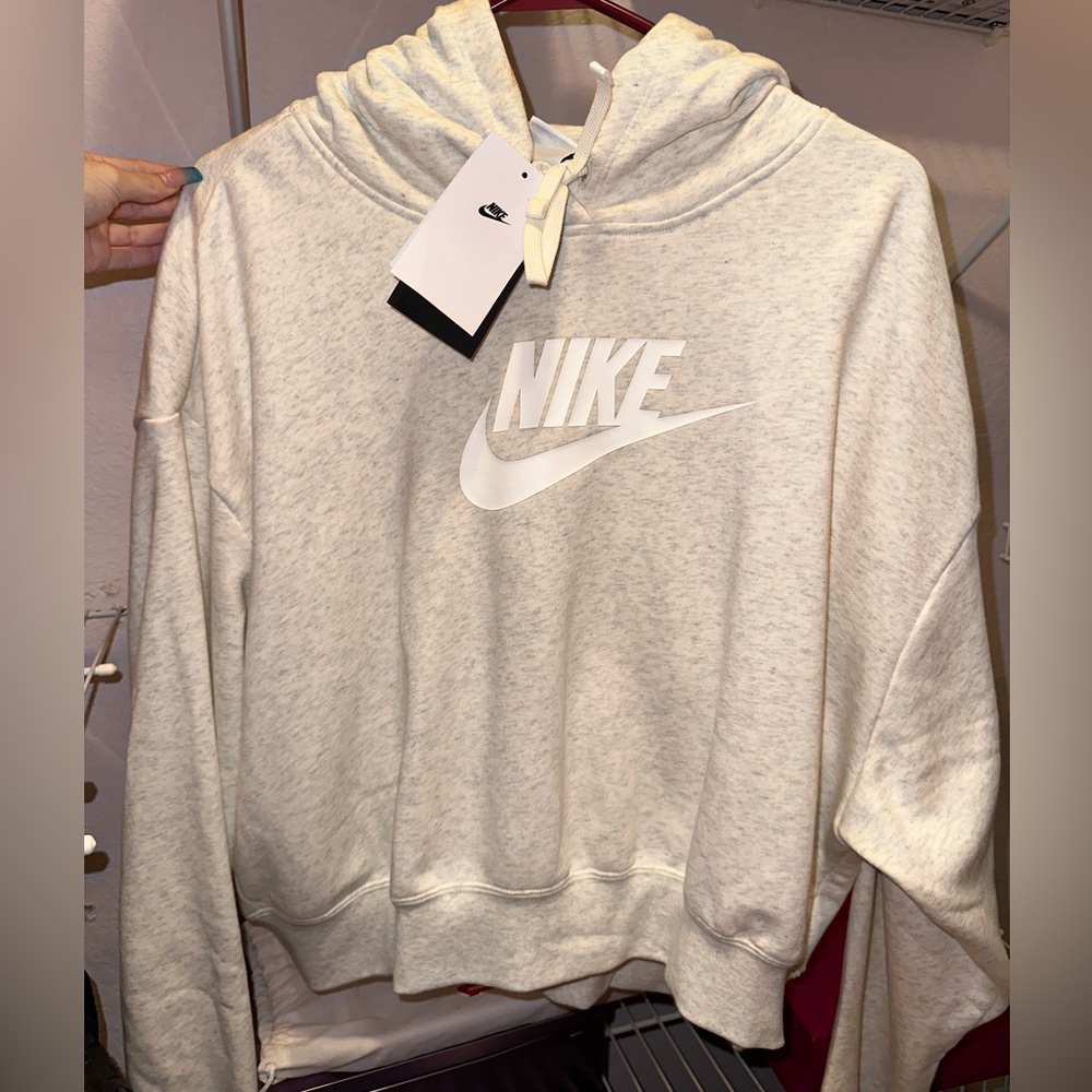 off white Nike New with tags cropped hoodie